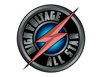 High Voltage All Star logo design by Kruger