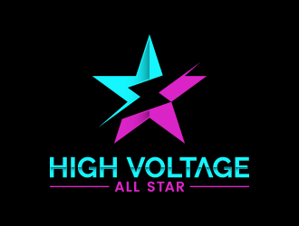 High Voltage All Star logo design by lexipej