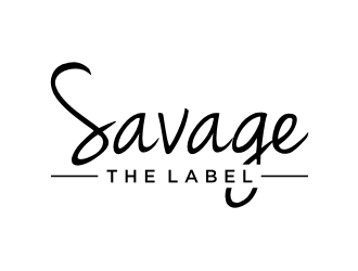 Savage the label  logo design by puthreeone
