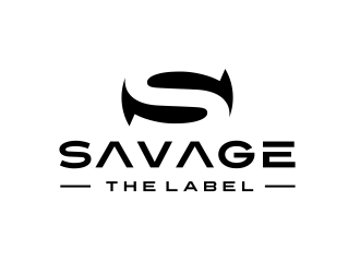 Savage the label  logo design by aura