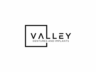 Valley Dentures and Implants logo design by Zeratu