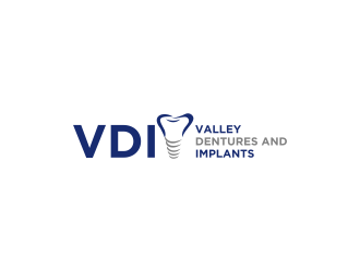 Valley Dentures and Implants logo design by luckyprasetyo