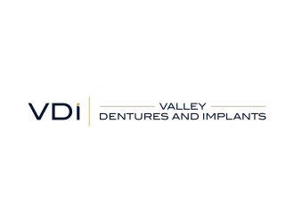 Valley Dentures and Implants logo design by ingepro