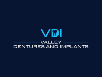 Valley Dentures and Implants logo design by ingepro