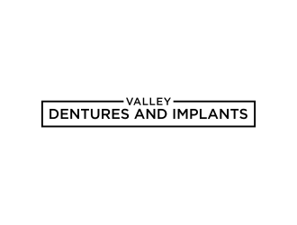 Valley Dentures and Implants logo design by .::ngamaz::.