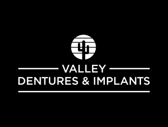 Valley Dentures and Implants logo design by Gopil