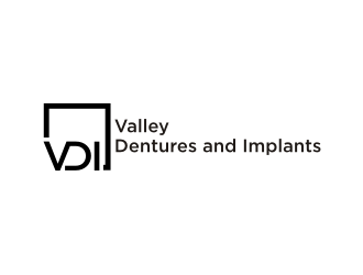 Valley Dentures and Implants logo design by EkoBooM