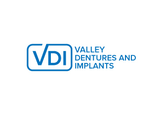 Valley Dentures and Implants logo design by jaize
