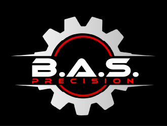 B.A.S. Precision logo design by AamirKhan