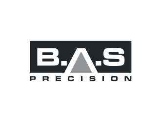 B.A.S. Precision logo design by GassPoll