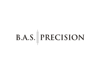 B.A.S. Precision logo design by Inaya