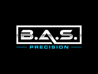 B.A.S. Precision logo design by GassPoll