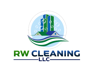 RW CLEANING LLC logo design by AamirKhan