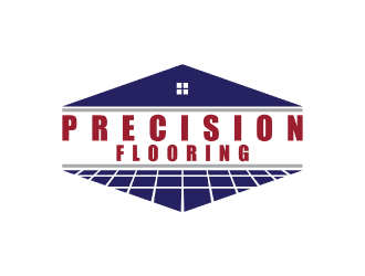 Precision Flooring logo design by nona