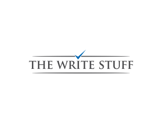 The Write Stuff logo design by oke2angconcept