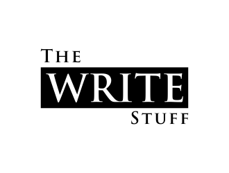The Write Stuff logo design by mukleyRx