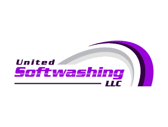 United Soft washing LLC  logo design by gateout