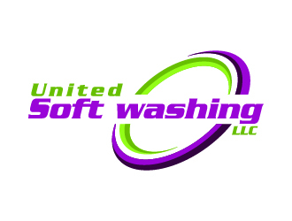United Soft washing LLC  logo design by gateout