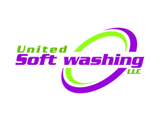 United Soft washing LLC  logo design by gateout
