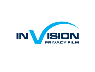 InVision Privacy Film logo design by GassPoll