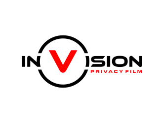 InVision Privacy Film logo design by GassPoll