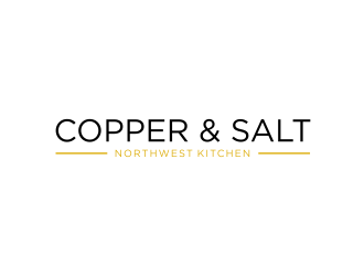 Copper & Salt Northwest Kitchen logo design by GassPoll
