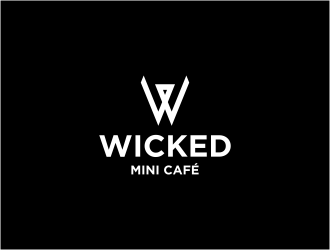 Wicked Mini Cafe logo design by FloVal