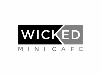 Wicked Mini Cafe logo design by christabel