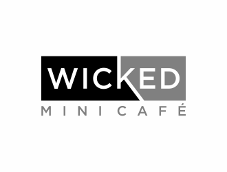 Wicked Mini Cafe logo design by christabel