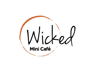 Wicked Mini Cafe logo design by Gwerth