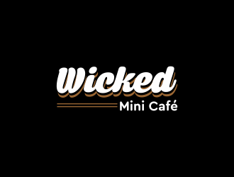 Wicked Mini Cafe logo design by Ganyu