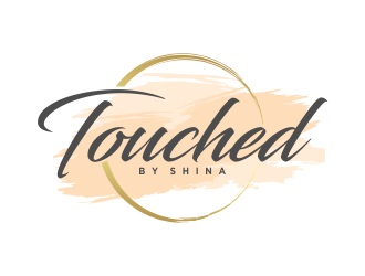 Touched By Shina logo design by MUNAROH