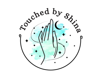 Touched By Shina logo design by adm3