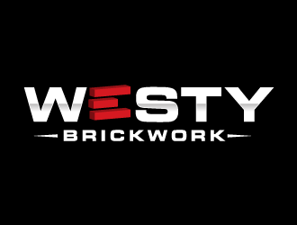 Westy brickwork logo design by bluespix