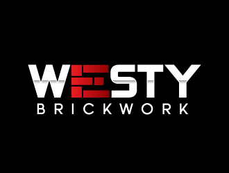 Westy brickwork logo design by bluespix