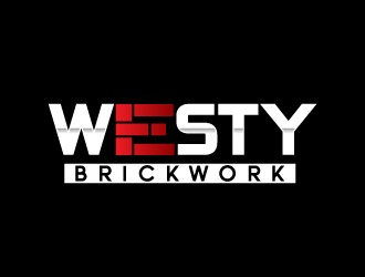 Westy brickwork logo design by bluespix