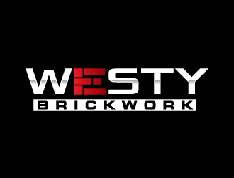 Westy brickwork logo design by bluespix