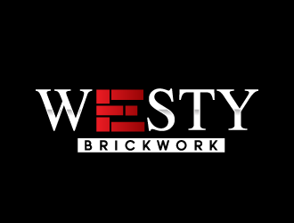 Westy brickwork logo design by bluespix