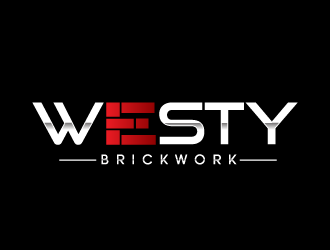 Westy brickwork logo design by bluespix