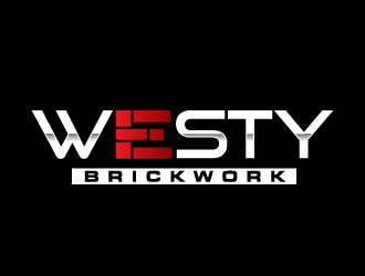 Westy brickwork logo design by bluespix