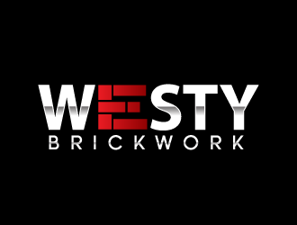 Westy brickwork logo design by bluespix