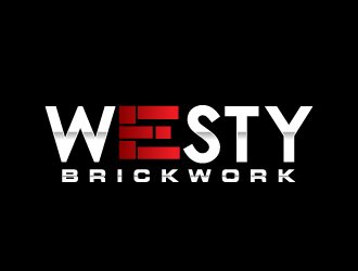Westy brickwork logo design by bluespix