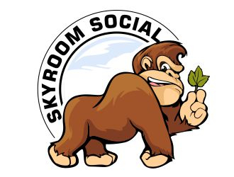 Skyroom Social  logo design by veron