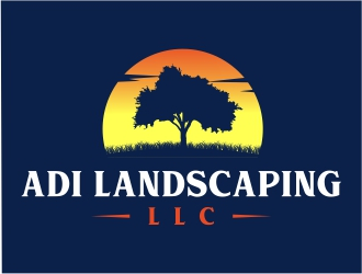 ADI Landscaping LLC logo design by Mardhi
