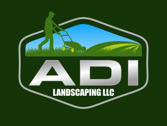 ADI Landscaping LLC logo design by Greenlight