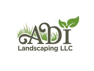 ADI Landscaping LLC logo design by M J