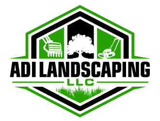 ADI Landscaping LLC logo design by AamirKhan