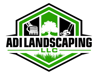ADI Landscaping LLC logo design by AamirKhan