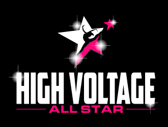 High Voltage All Star logo design by AamirKhan