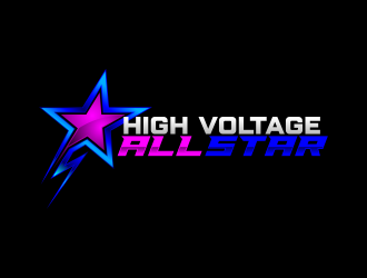 High Voltage All Star logo design by ekitessar